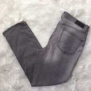 DKNY Gray Wash Skinny Jeans